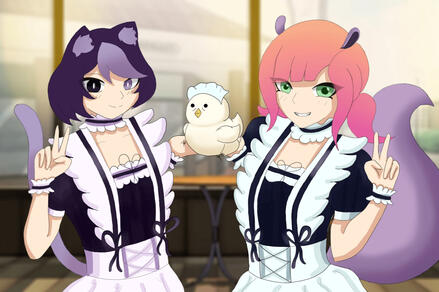 maid trio - @OracioThe